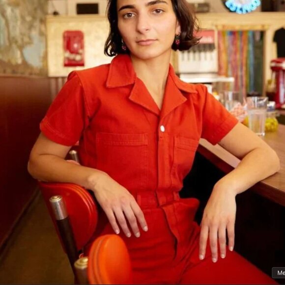 Big Bud Press XS Jumpsuit Paprika - Picture 1 of 5